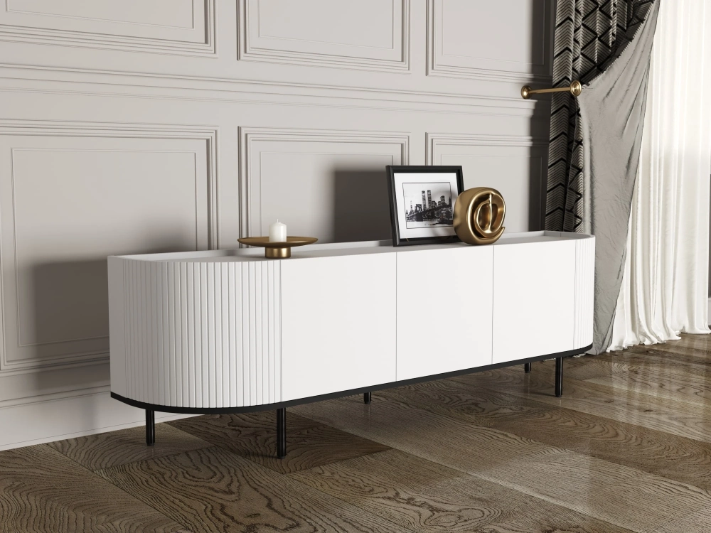 Фото ЭЛИС (мдф белый+лдсп белый, корпус белый) - вид 4