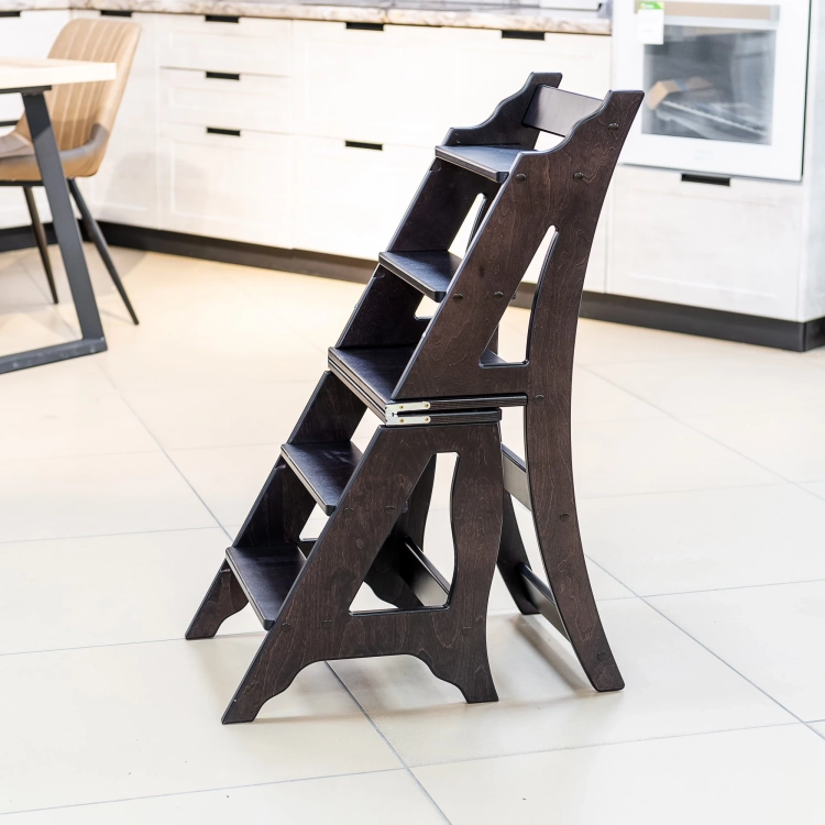 Фото СТУЛ-СТРЕМЯНКА 5 СТУПЕНЕК (венге) - вид 4