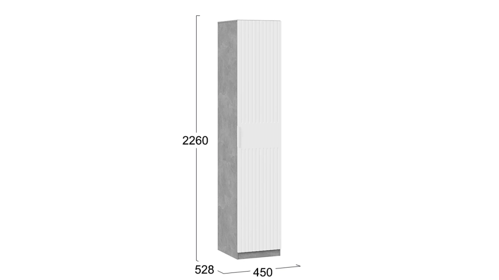 Фото ХИЛТОН (ателье светлый/белый матовый) - вид 3