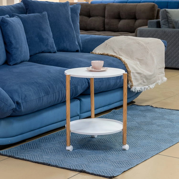 Фото SHEFFILTON (SHT-CT62) (белый муар/светлый орех) - вид 11