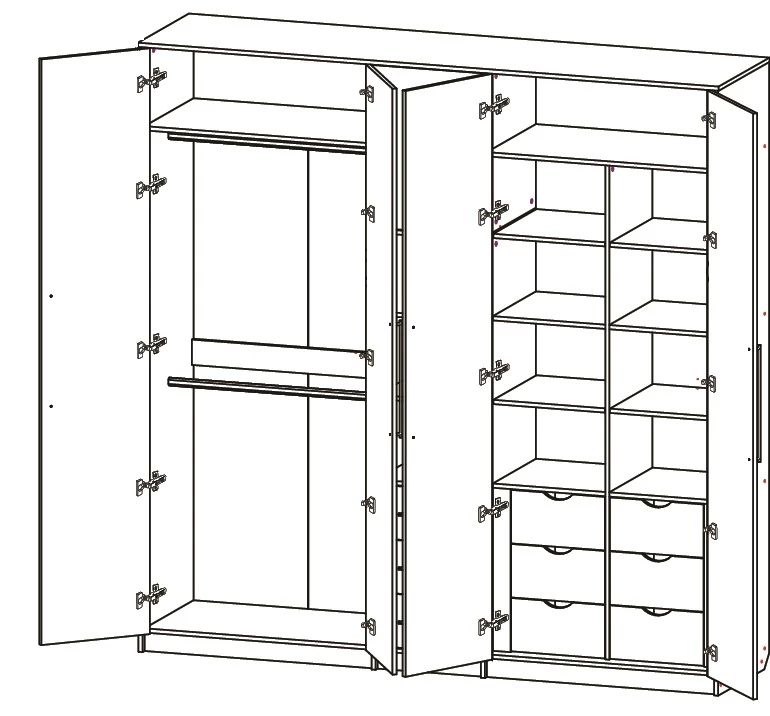 Фото РУМЕР-2 (дуб сонома/белый глянец) - вид 3