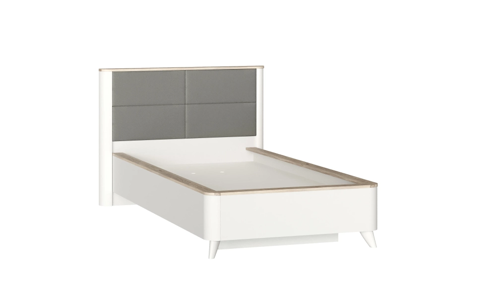 Фото СТЕФАНИЯ (Дуб Маувелла/Белый, ткань HAPPY 900 (серый)) - вид 3