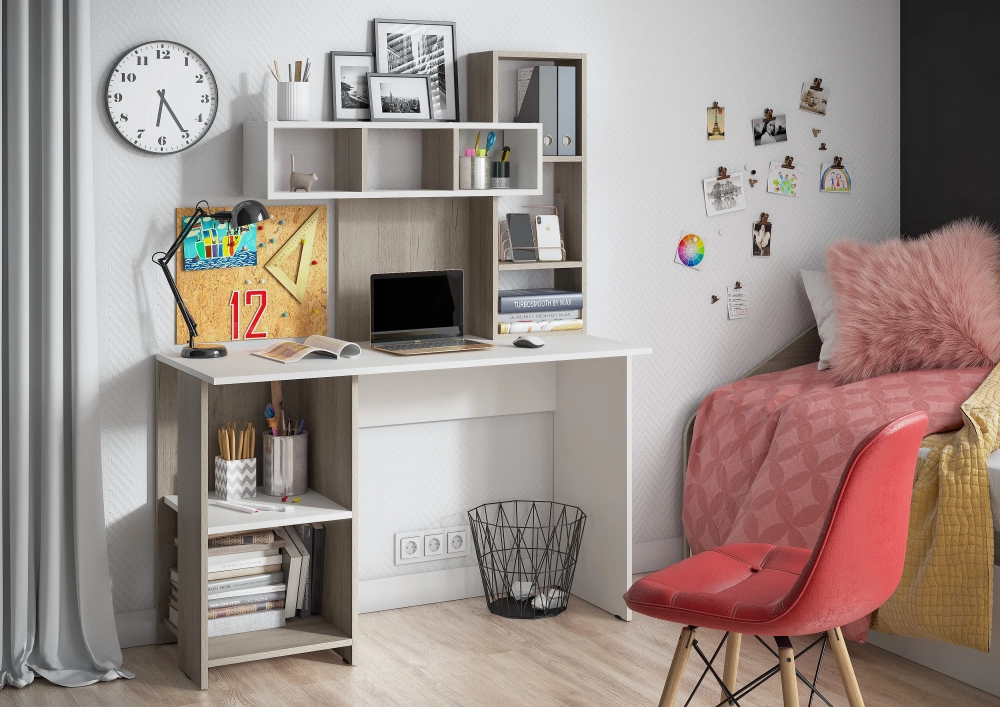 Фото ОЛИМП (дуб крафт серый/белый) - вид 3