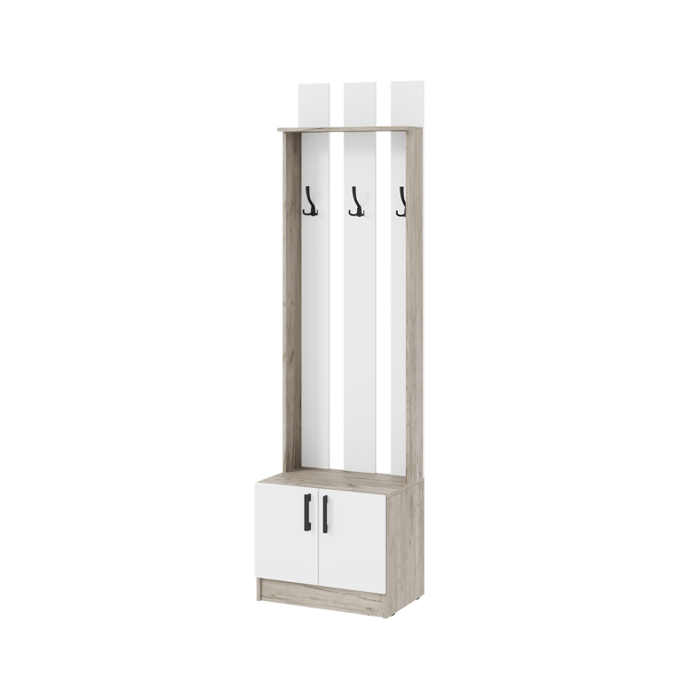 Фото ВЕГА (дуб крафт серый/белый) - вид 1