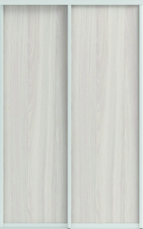 Фото ОРИОН (ЛДСП) (ясень светлый/профиль С хром) - вид 2