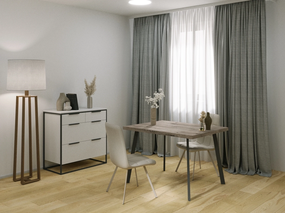 Фото БОРГ (BORG)/БЕРНАР-110 (Дуб велингтон/Черный) - вид 2