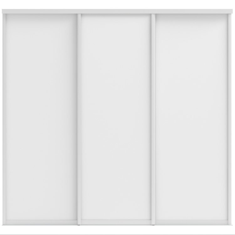 Фото ОРИОН (ЛДСП) (белый/профиль С хром) - вид 1