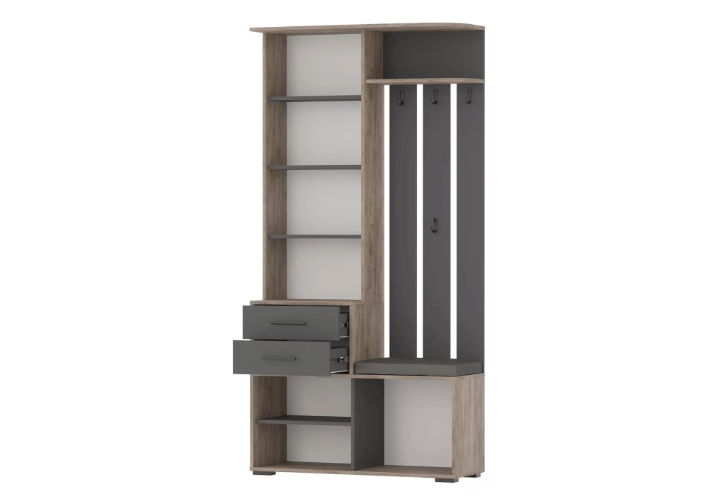 Фото ДОМИНО (дуб крафт табачный/графит) - вид 2