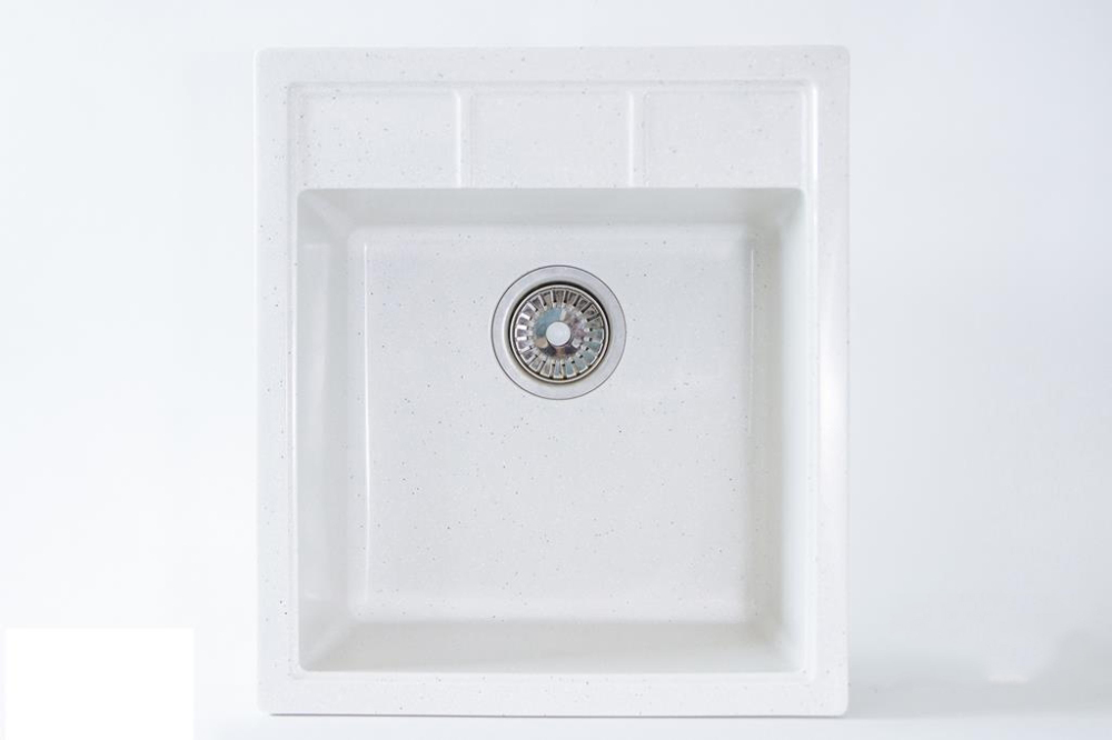 Фото EMAR МРАМОР EMМ-151 МОЙКА ВРЕЗНАЯ 510 ММ (альпы) - вид 1