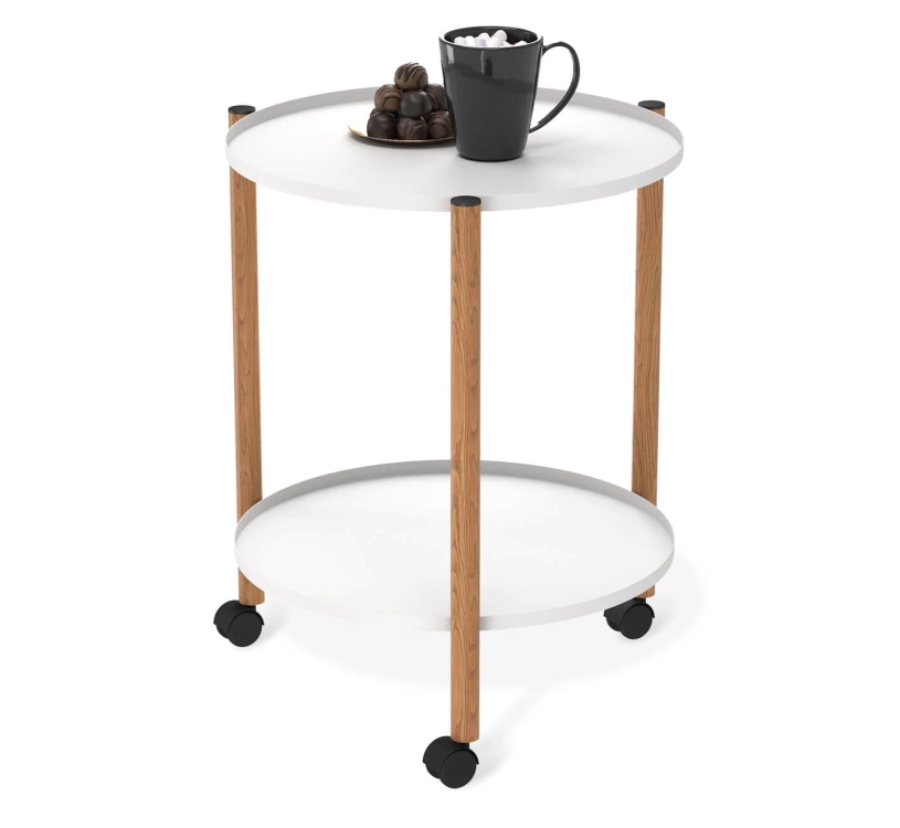 Фото SHEFFILTON (SHT-CT62) (белый муар/светлый орех) - вид 4