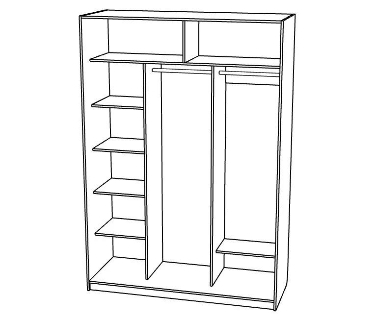 Фото СТИВ (черный/дуб вотан./профиль черный матовый) - вид 2