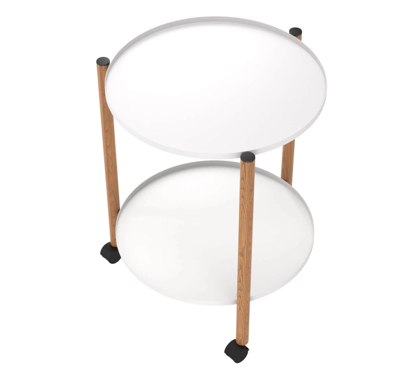 Фото SHEFFILTON (SHT-CT62) (белый муар/светлый орех) - вид 5