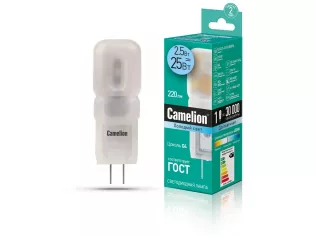 Лампа Camelion LED2.5-JD-SL/845/G4 (2.5Вт 220В) 76114