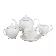 Сервиз чайный на 6 персон 15 пр."Вивьен" 850/400/300 мл. (арт. 264-503)