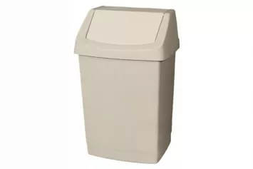 Контейнер для мусора Клик-Ит 9л 22,9x18,9x38,1см 4042 бежевый люкс