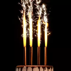 Набор тортовых свечей "Фонтаны" 4 шт.*12,5 см 1553639