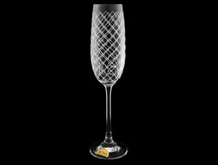 Набор бокалов для шампанского "Эсприт""Прозрачная вуаль" (6шт.*180мл)