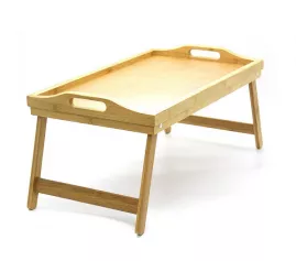 Поднос-столик 50*30*23см бамбук №2 (арт. КТ-СТ-02)