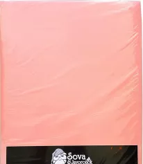 Пододеяльник 200*220 "Сова и Жаворонок", светло-розовый, бязь Premium, (гладкокр.)