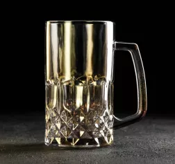 Кружка для пива "Кристалл" 500 мл, 12,5х8,5х16 см, хамелеон 5242743