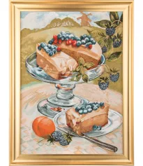 Картина гобеленовая "Дофине десерт" 73х55см (арт.404-1025-69)