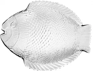 Тарелка "Marine" Рыба 19.6*16 см. стикер