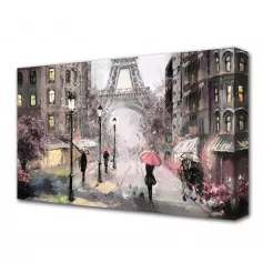 Картина на холсте "Воспоминания Парижа" 60*100 см 3674884