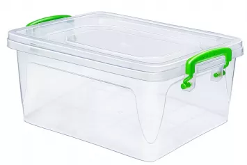 Контейнер "Fresh Box" 0,35 л квадратный (120х60х107) (96) (арт.ЭЛФ399)
