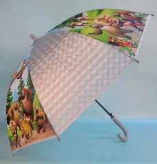 Зонт-трость детский 018А L=63 мальч