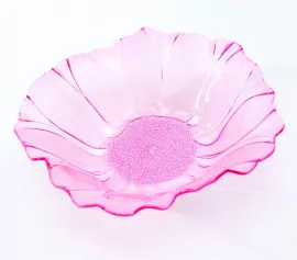 Салатник "Цветок" 21х6 см, пластик,цвета МИКС 1540076