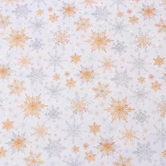 Бумага глянцевая двухсторонняя «Волшебные снежинки» 70×100 см 5120288
