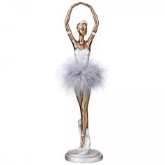 Статуэтка "Балерина" 8,5*8*33,5 см серия "Фьюжн" (кор=12шт.) (арт.162-743)