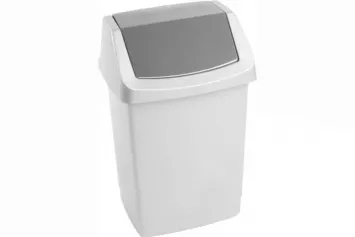 Контейнер для мусора Клик-Ит 9л 22,9x18,9x38,1см 4042 мраморный