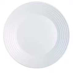 Тарелка HARENA WHITE 19см десертная (L2786)