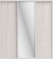 Комплект дверей СТИВ (ЗЕРКАЛО/ЛДСП)