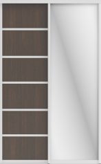 Комплект дверей СТИВ (ЗЕРКАЛО/ЛДСП)