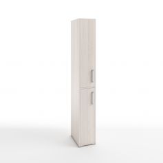 ГРЕЙС шкаф-пенал 2-х дв. (300х450х2100мм) от мебели для прихожей